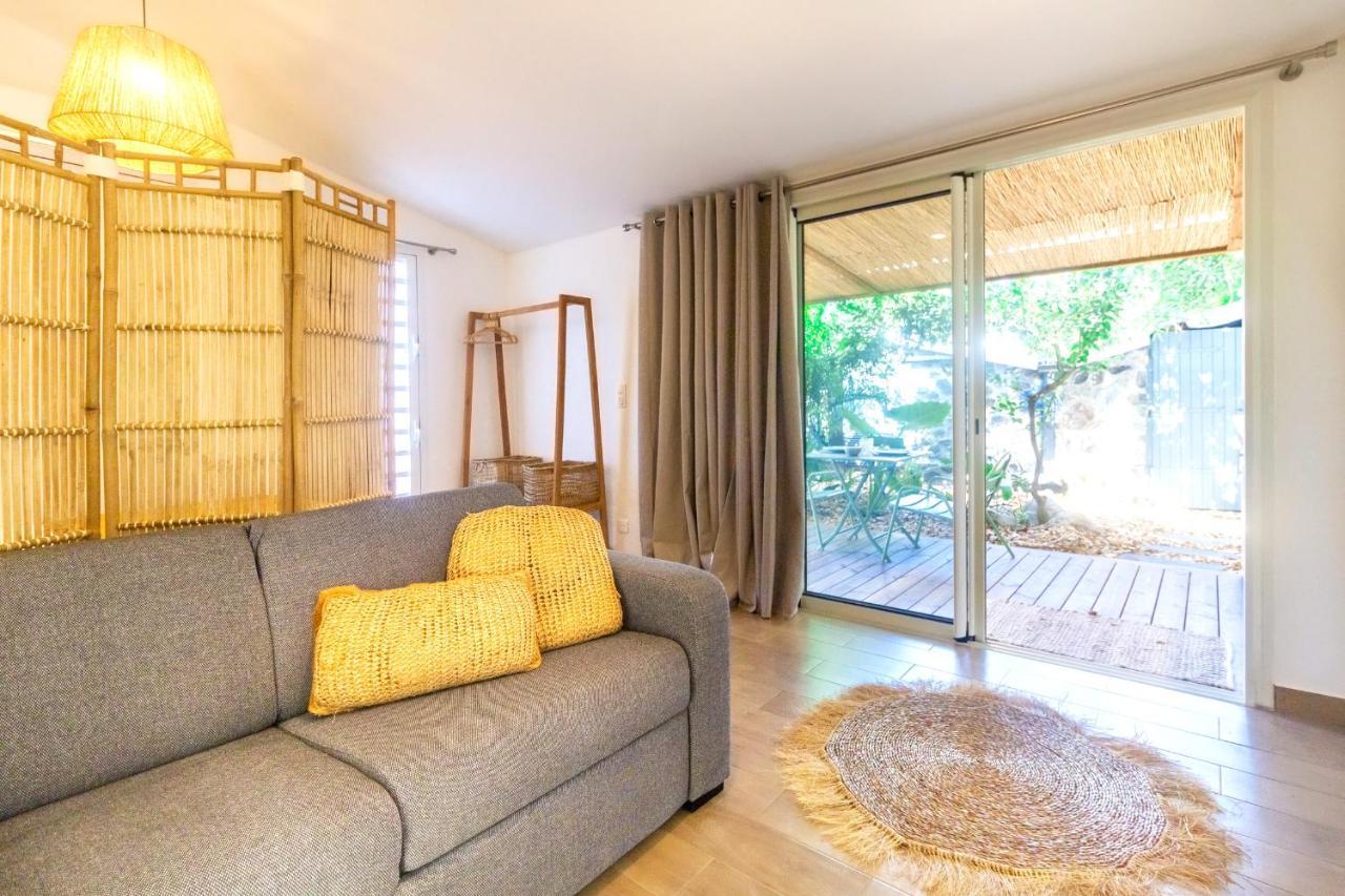 Idylle - Charmant Bungalow A 2 Pas Du Lagon La Saline Le Bains Εξωτερικό φωτογραφία