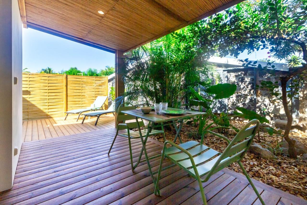 Idylle - Charmant Bungalow A 2 Pas Du Lagon La Saline Le Bains Εξωτερικό φωτογραφία